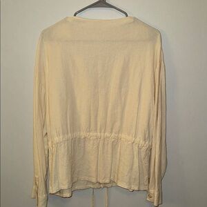 Elegant Cream Women's Top